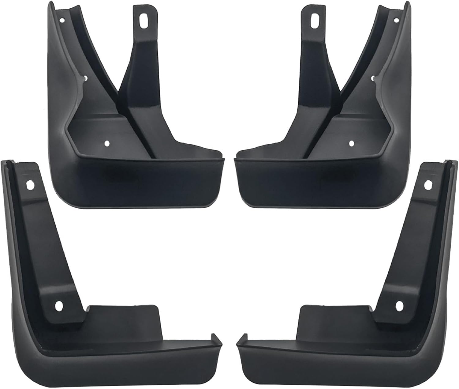 Mud Flaps for Audi A6 S6 C7.5 S line Saloon/Avant 2015-2018, 4Pcs Front Rear Car Wheel Fender Splash Guard W/Clips