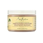 SheaMoisture Jamaican Black Castor Oil Treatment Masque Jamaican Black Castor Oil For Dry Hair Paraben Free Hair Mask 11.5 oz