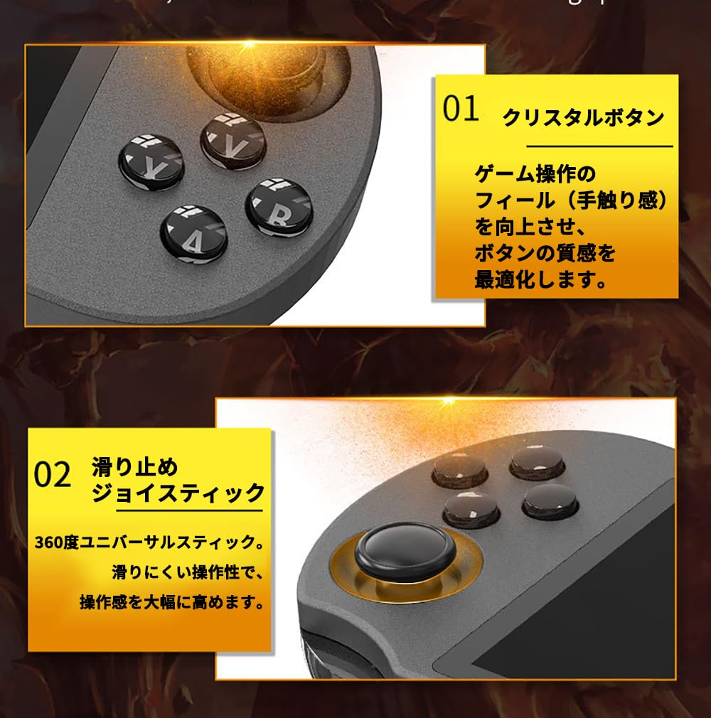 Amazon | NEW ポータブルゲーム機 2026新登場 4.5インチIPSスクリーン