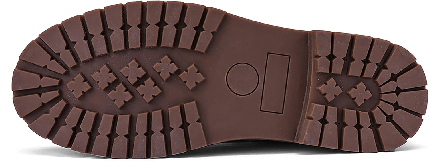 EYUSHIJIA Men's Outdoor Waterproof Snow Boots Hiking Shoes 9 Black-08