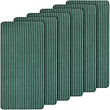 Honoson Pool Safety Cover Patch Kit Swimming Pool Safety Cover Repair Kit Green Mesh Self-Adhesive Cover Patch (6 Pieces,4 x 8 Inch)