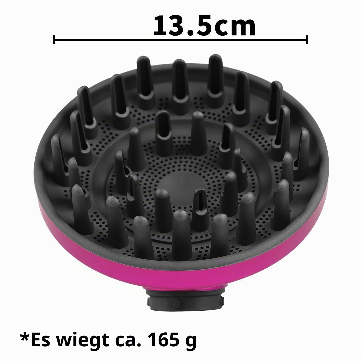 Upgraded Diffusor für Dyson Airwrap, Düse für alle Modelle von Dyson Lockenstab, Anschluss für Diffusordüse, Grau.