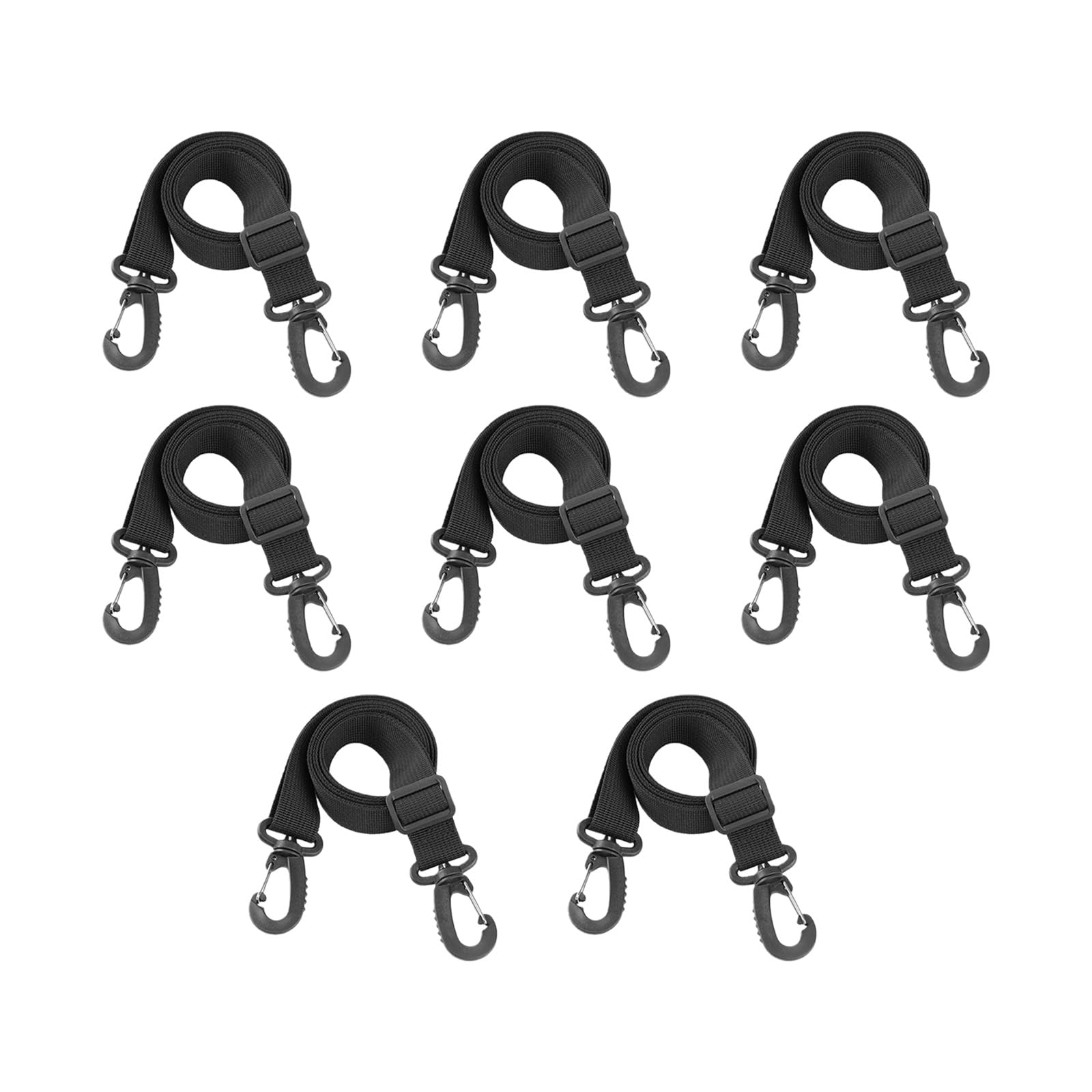 Elnwnnkc Black 8Pcs Durability Banners Clip For Garage Door Protects Original Suitable For Christmas Halloween Decoration Halloweens Clip