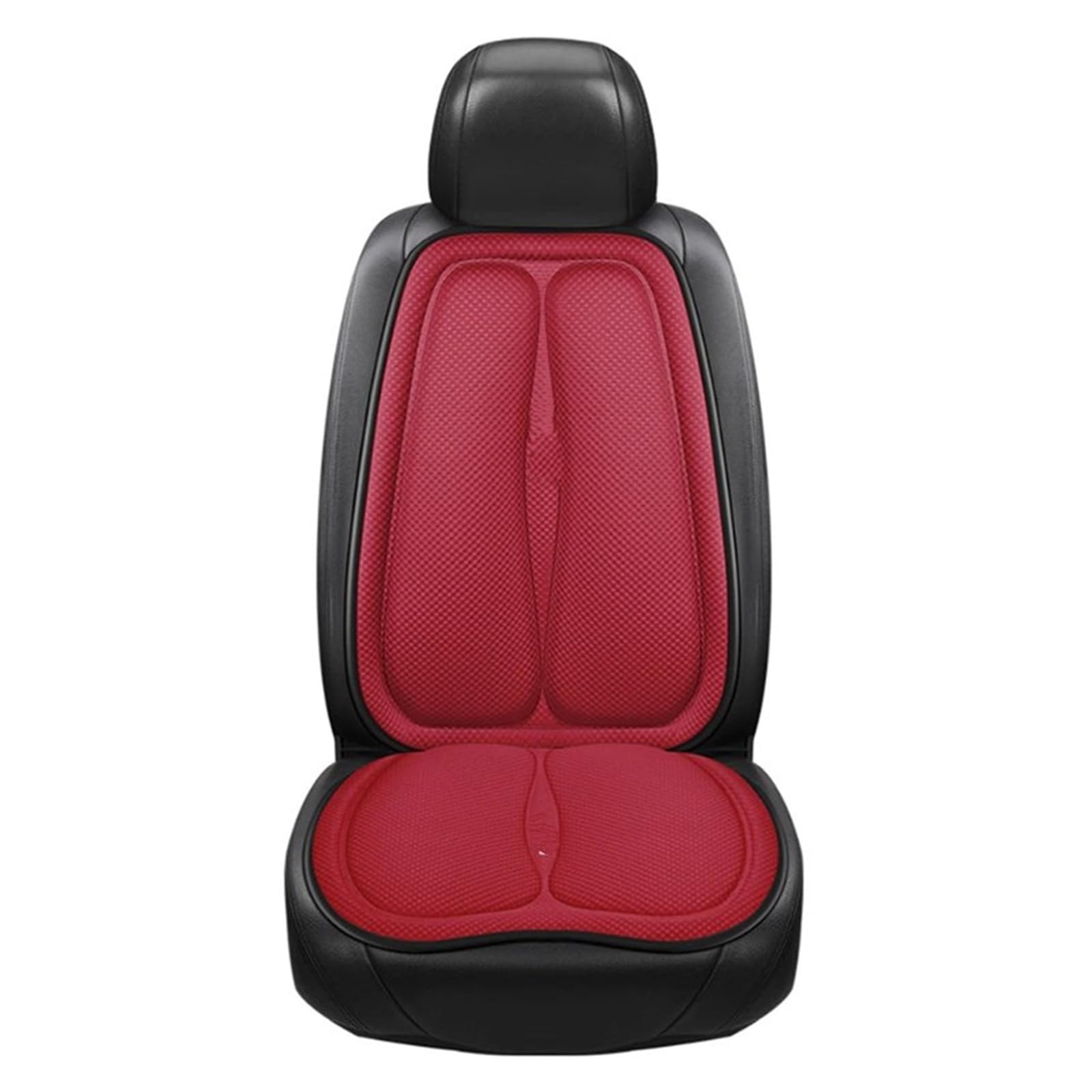 Funda Universal para Asiento De Coche, Juego Completo Cojín Transpirable, Grueso, Suave Y Antideslizante Protector Funda Asiento Coche