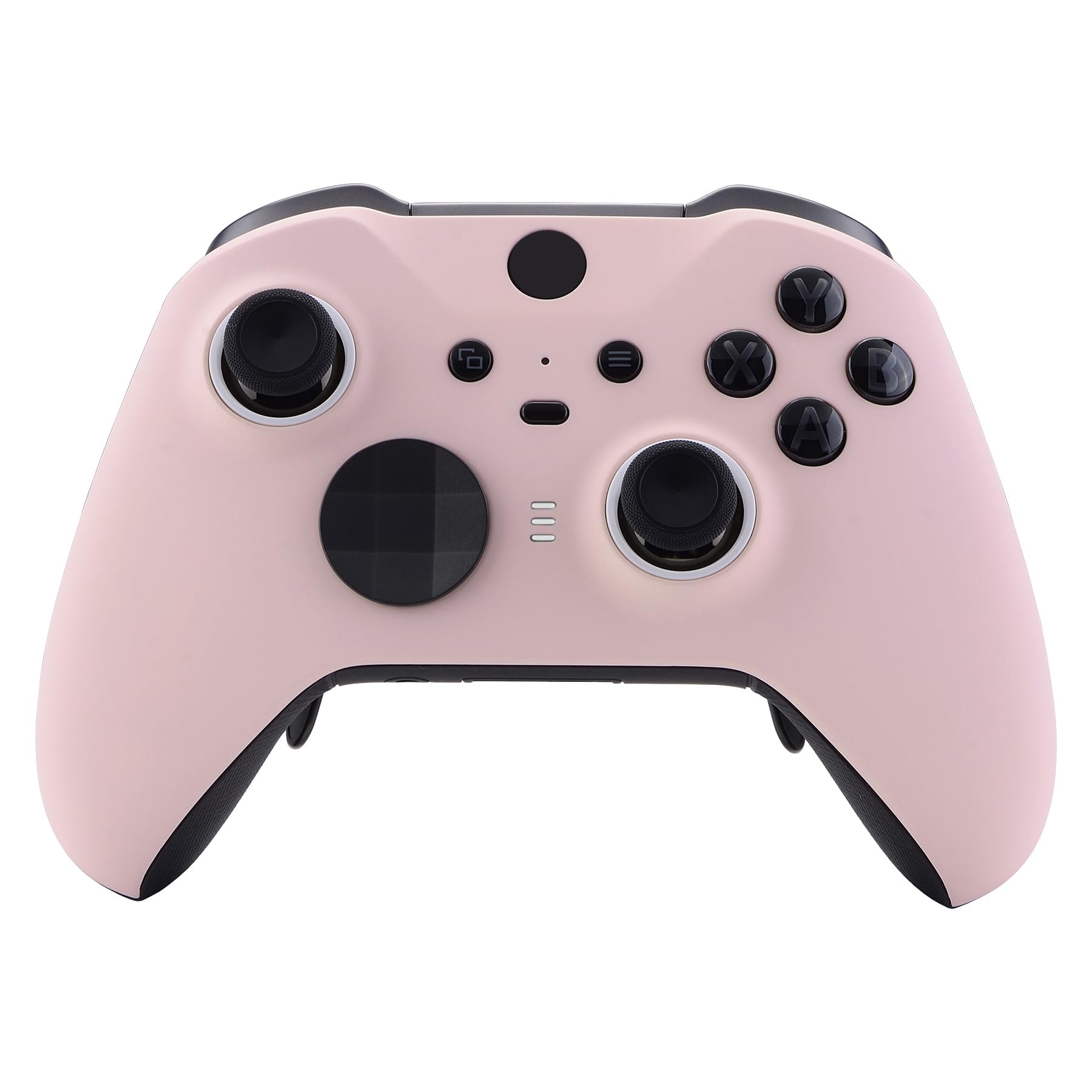 eXtremeRate Shadow Scarlet Red Soft Touch Grip Faceplate Cover, Front Housing Shell Case Replacement Kit for Xbox One Elite Series 2 Controller Model 1797 - Controller NOT Included — view 13