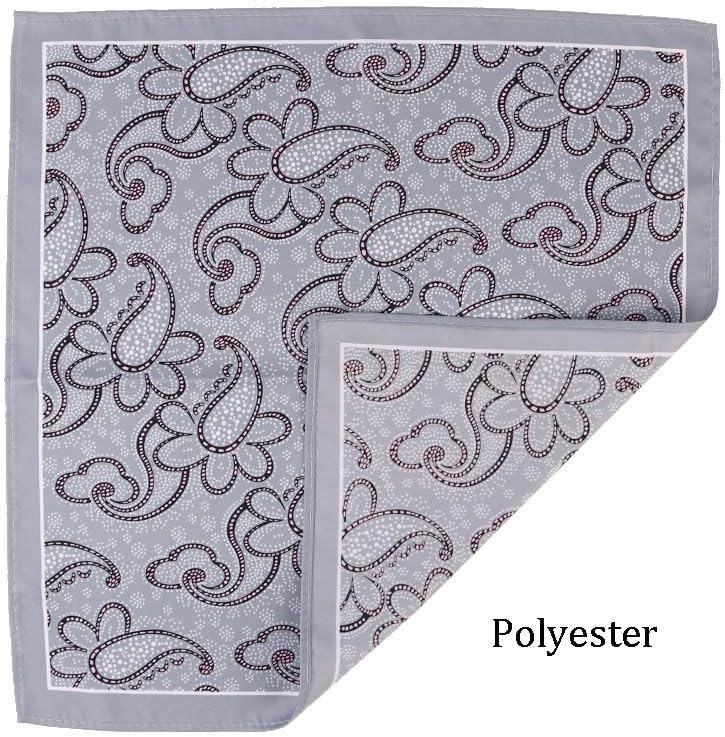 Graffiti Print Men's Suit Pocket Square Polyester Silk Women's Scarf Handkerchief