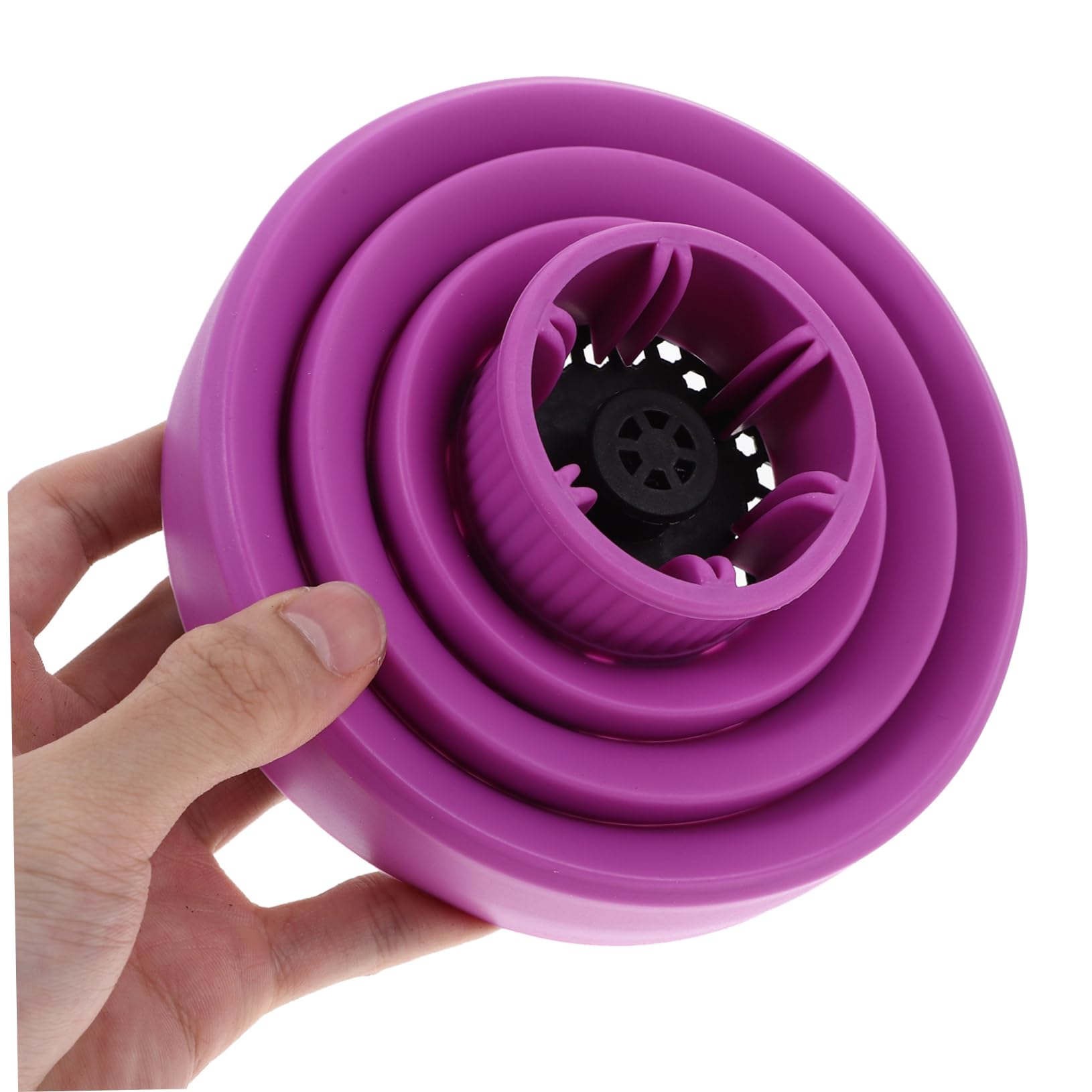 Housoutil 3 Piezas difusor universal secador de pelo plegable accesorios secador de pelo de viaje secador de pelo difusor de silicona difusor secador de pelo cabello apéndice herramienta