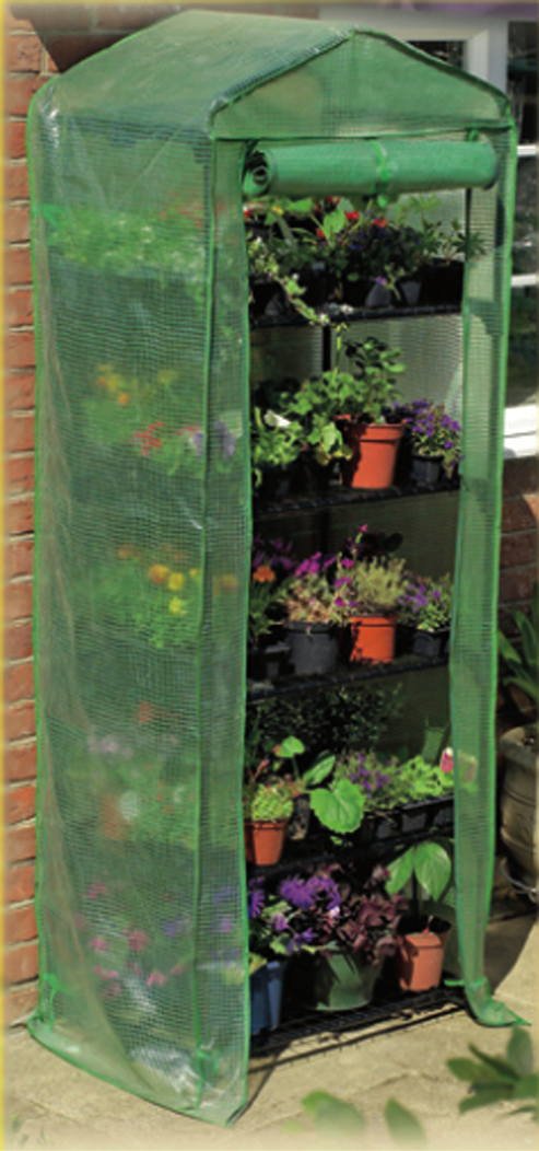 Linea Garden Friend Serra 5 Piani Copertura Removibile in PVC
