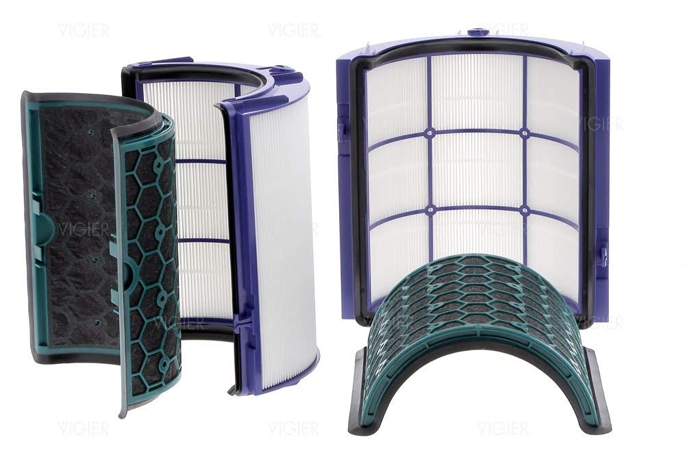Filtre HEPA et Charbon actif pour purificateur d'air Dyson HP04 TP04 DP04, Dyson Pure Hot+Cool, 969048-02