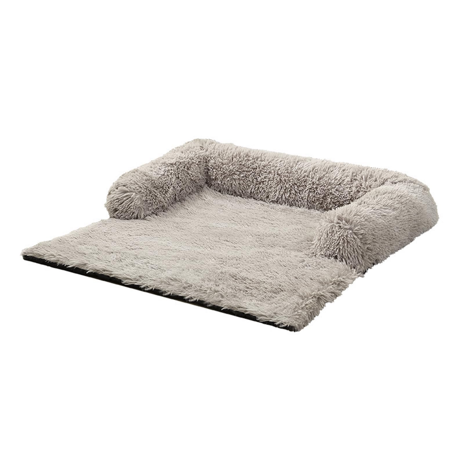 Canapé-lit en peluche pour chien haut de gamme et coussin de transport