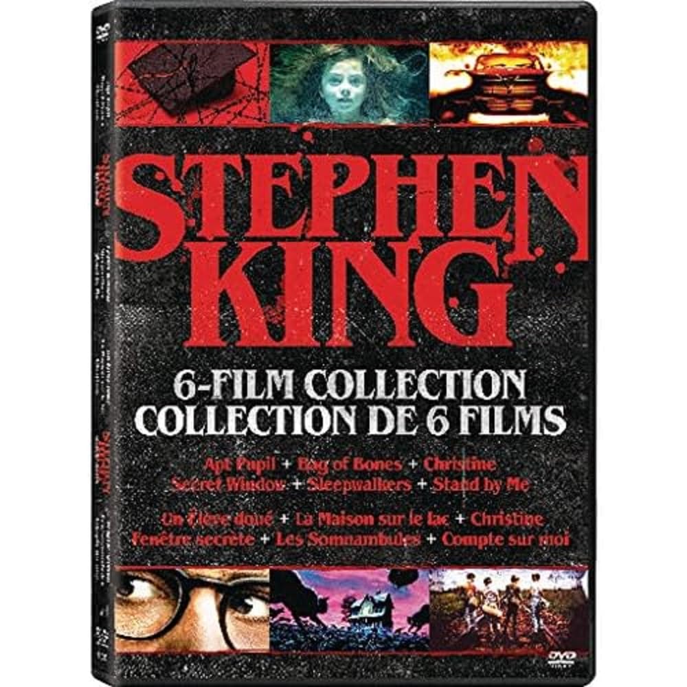 Stephen King: Apt Pupil / Secret Window / Bag of Bones (Mini-Series) / Christine (1983) / Sleepwalkers (1992) / Stand by Me - Set