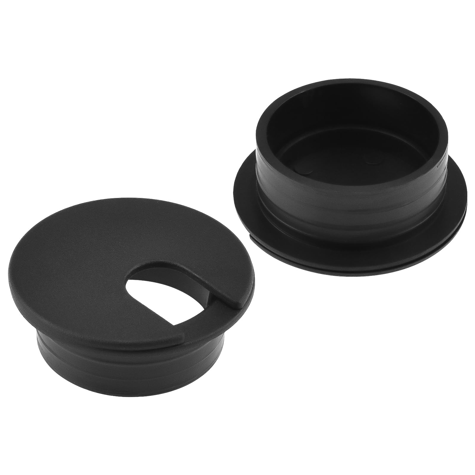2Pcs Desk Grommet, 1-1/2 Inch Wire Cord Cable Grommets Hole Cover for Office PC Desk Cable Cord Management