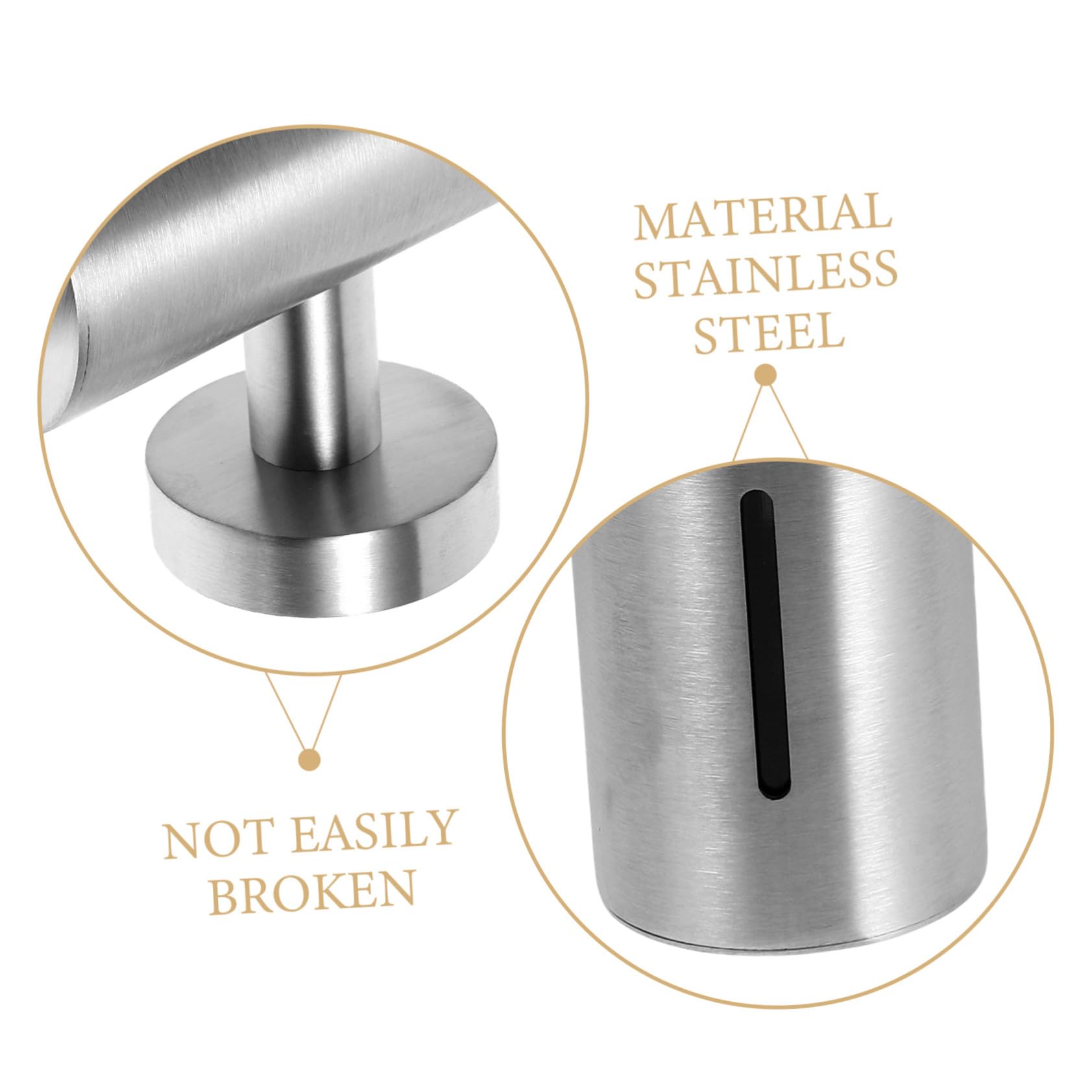 GALPADA Supporto per Dispenser di Sapone Manuale in Acciaio Inox Distributore di Sapone per Mani Ricaricabile da Parete Liquido per Bagno e Cucina Compatibile Vari Prodotti da Erogare