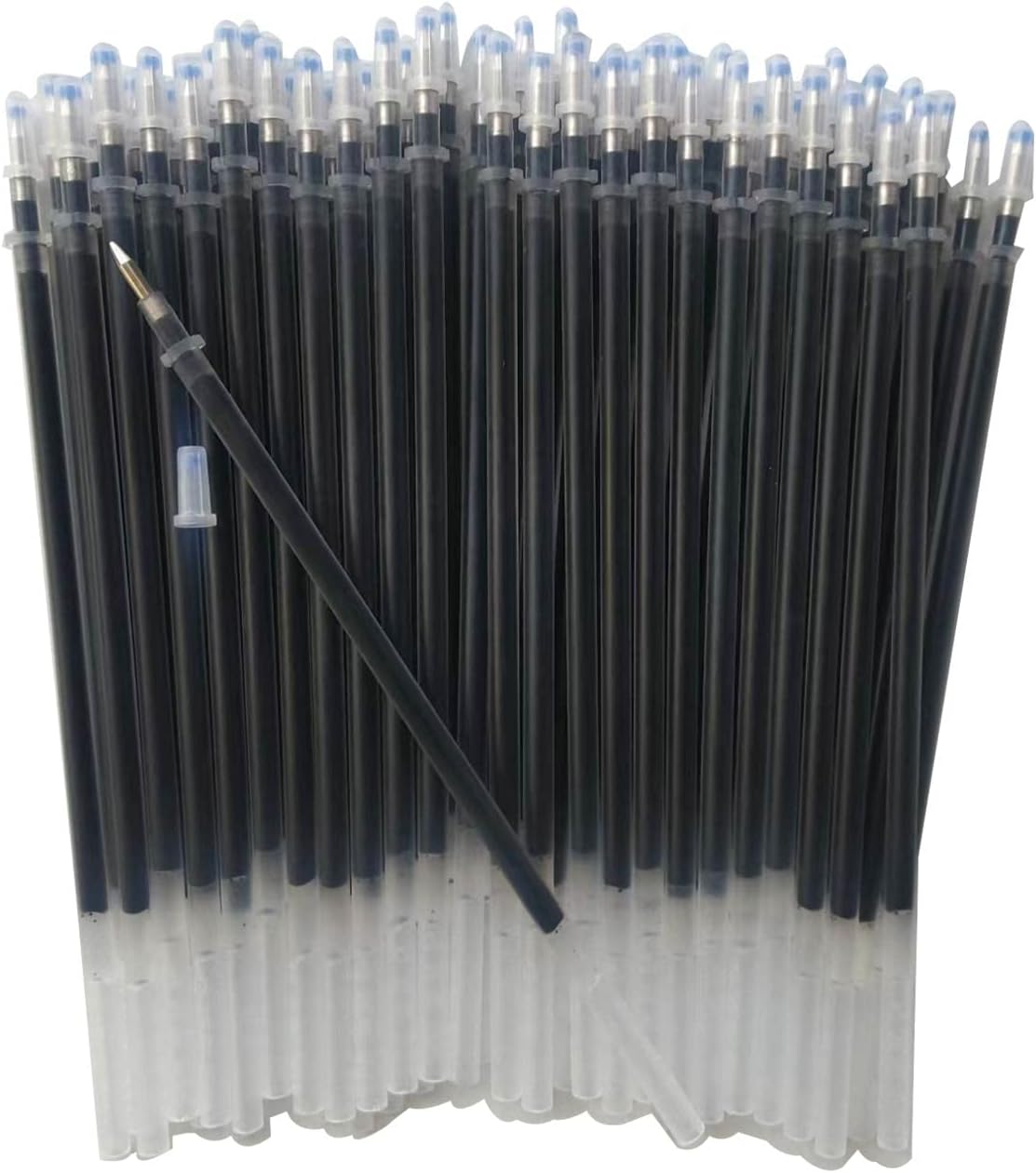 Gel Pen Refills 0.5mm, 50 Liquid Gel Ink Pen Refills,0.5
