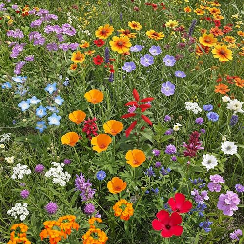Image of Ferry-Morse Cool Season Bulk Wildflower Seeds, 500,000+, 1 lb