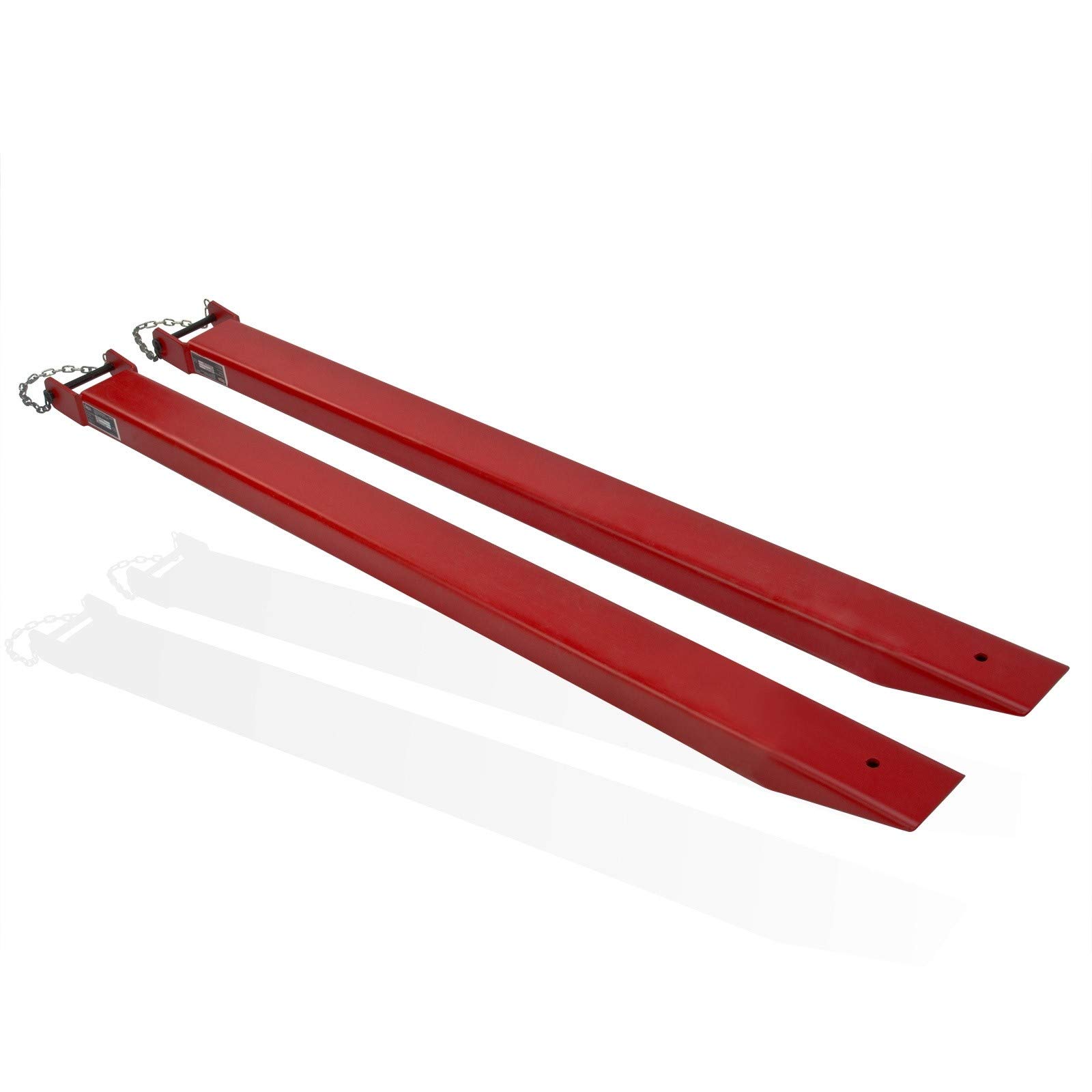 2 x Stapler Gabelstapler Gabelverlängerungen Gabelschuhe Zinkenverlängerung Verlängerung für Staplergabel 180x12,5x7,2 Typ 2 (2 Stk)