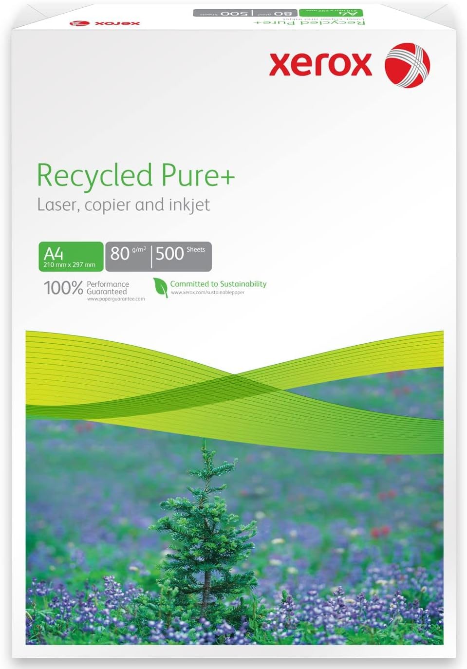 Xerox Recycled 003R98756 Pure 003R90652 Printer Paper DIN A4 80 g/M ² 500 Sheets White
