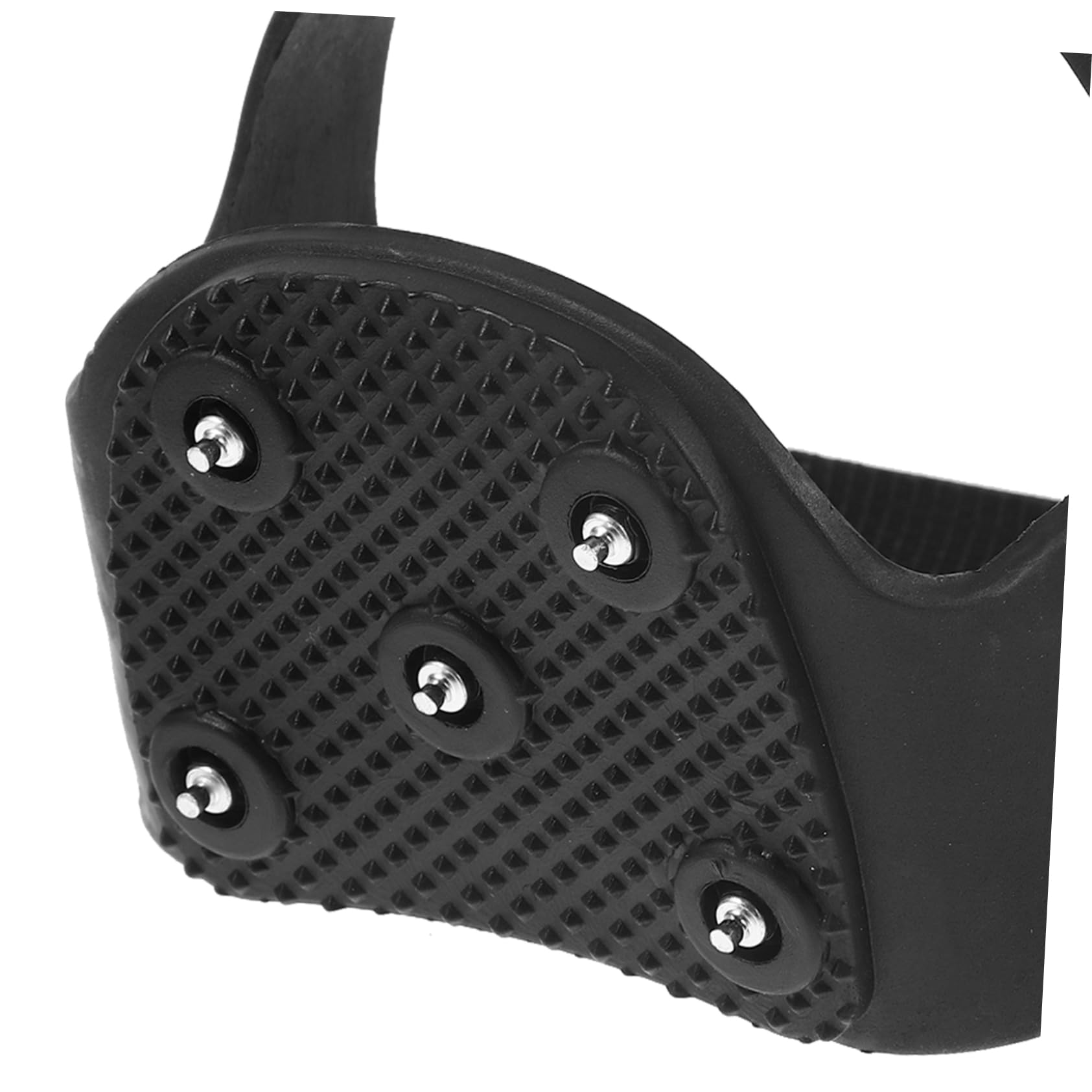 1paia Cramponi Antiscivolo Silicone Punte Per Scarpe Per Escursioni e Arrampicate Su Riflettente