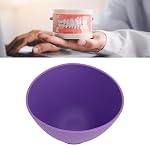 Colourful Silicone Mixing Bowl - Flexible & Lightweight 4.33oz Purple Reusable Kitchenware for Baking, Cooking & Mixing (1PCS)