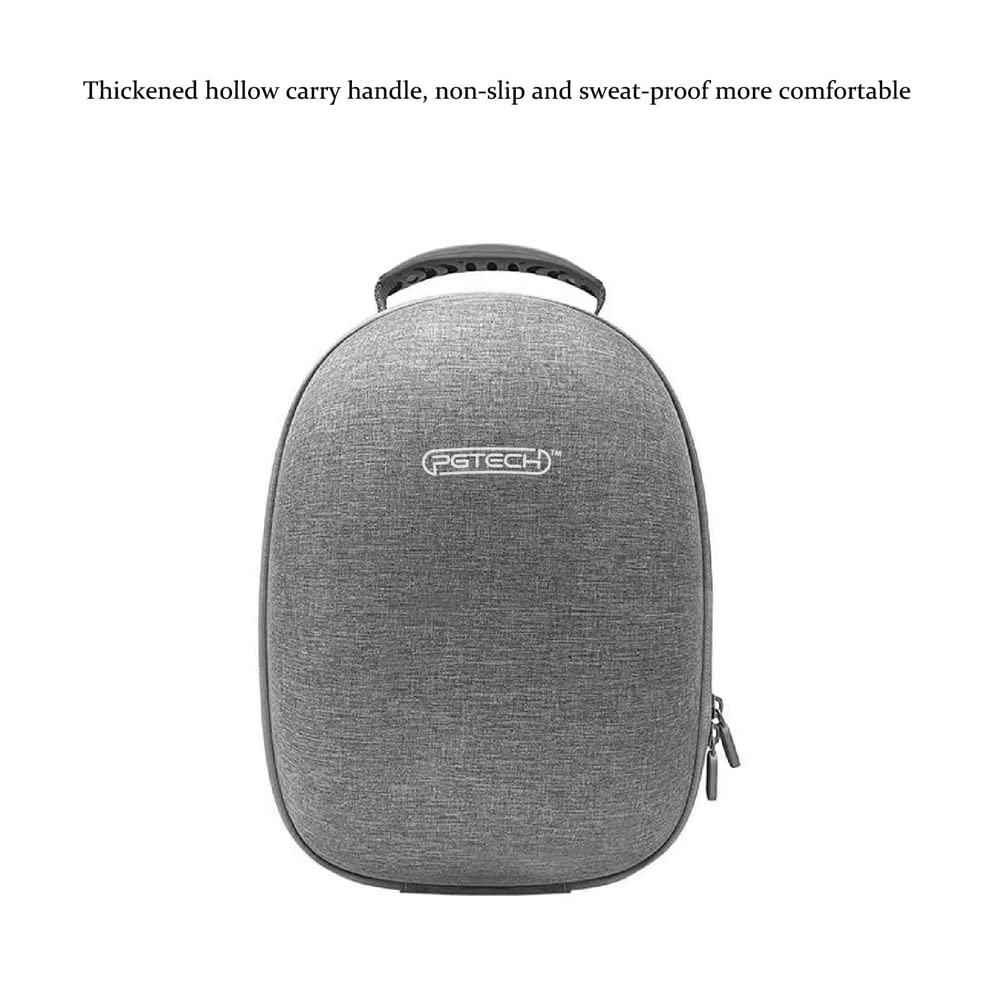 Funda de Transporte para PS VR2 – Funda de Mano rígida de EVA portátil con Cubierta Protectora de Lente para PlayStation VR2 Accesorios de Juego, para Viajes y Almacenamiento en el hogar, Gray,