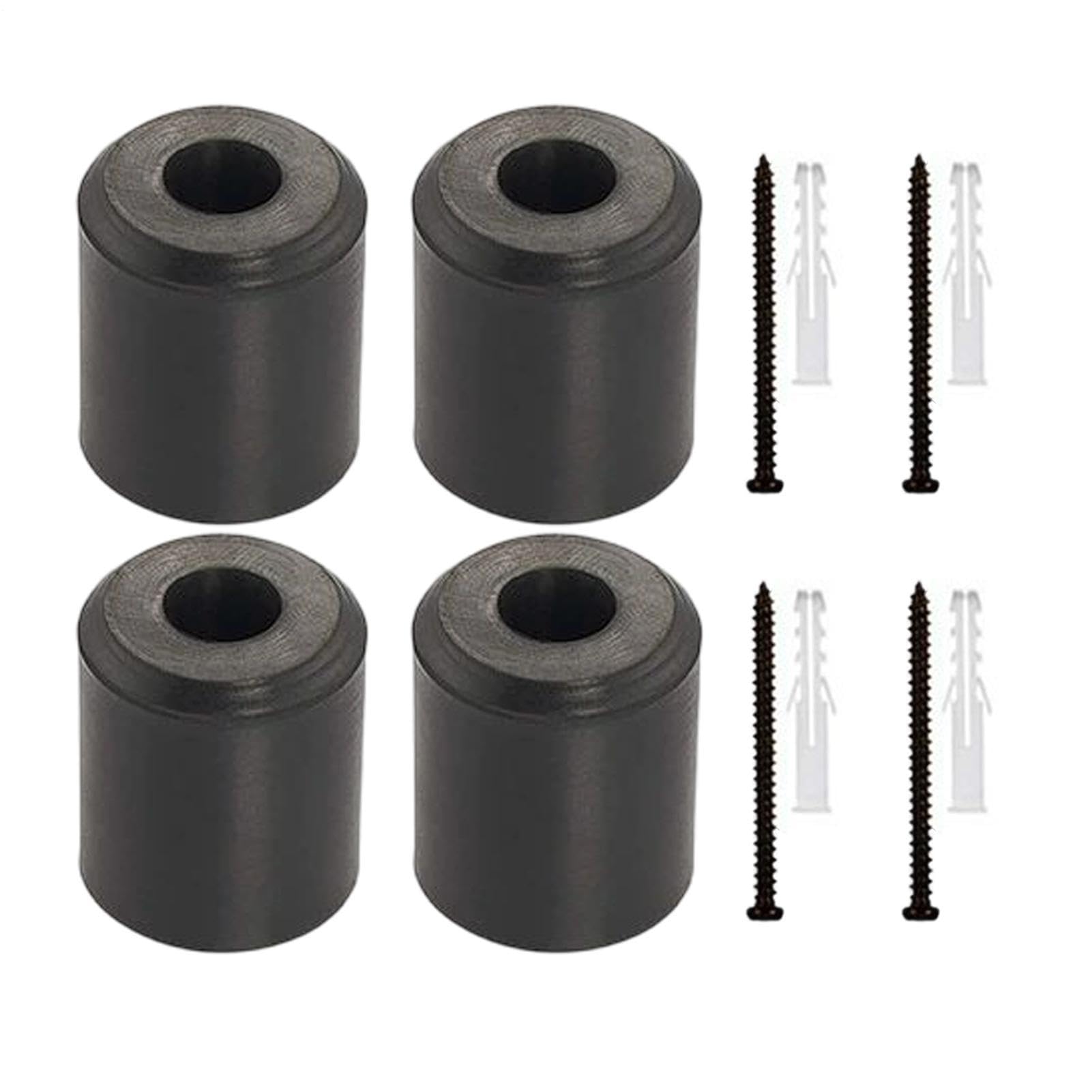Generico Supporti da Muro per Sci 4 Pezzi |, 3x2.2 Cm | Organizzatore Verticale per Snowboard Ṕer Garage, Capannone | Portasci A Risparmio di Spazio