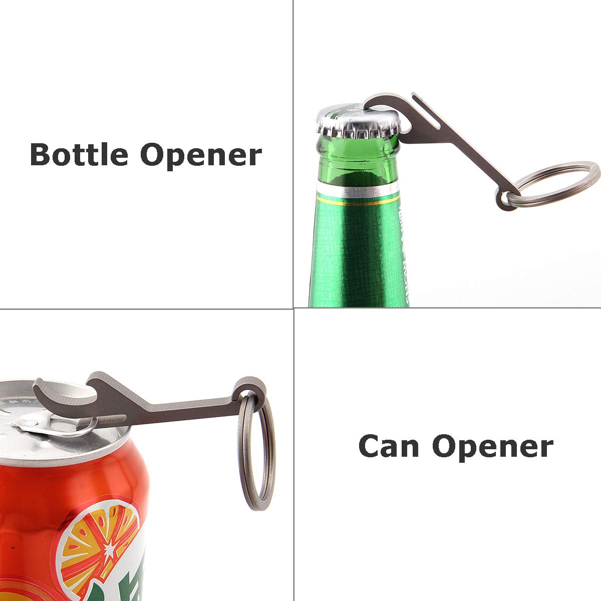 Spanner - flesopener sleutelhanger - Sleutelhangers met opener