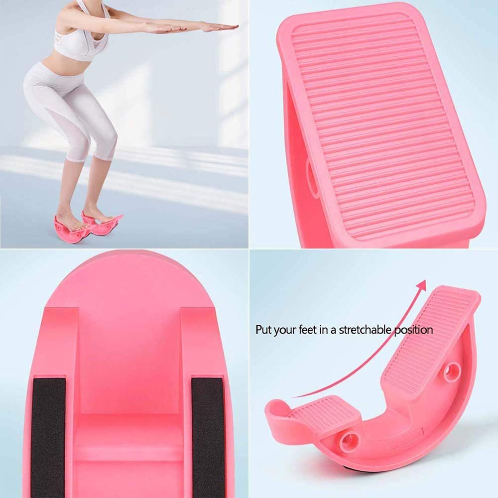 Rocker Plantare E Barella Per Vitelli – Pedale Massaggio Antiscivolo Per Fascite Plantare, Tendinite D'Achille E Distorsioni – Colore Blu