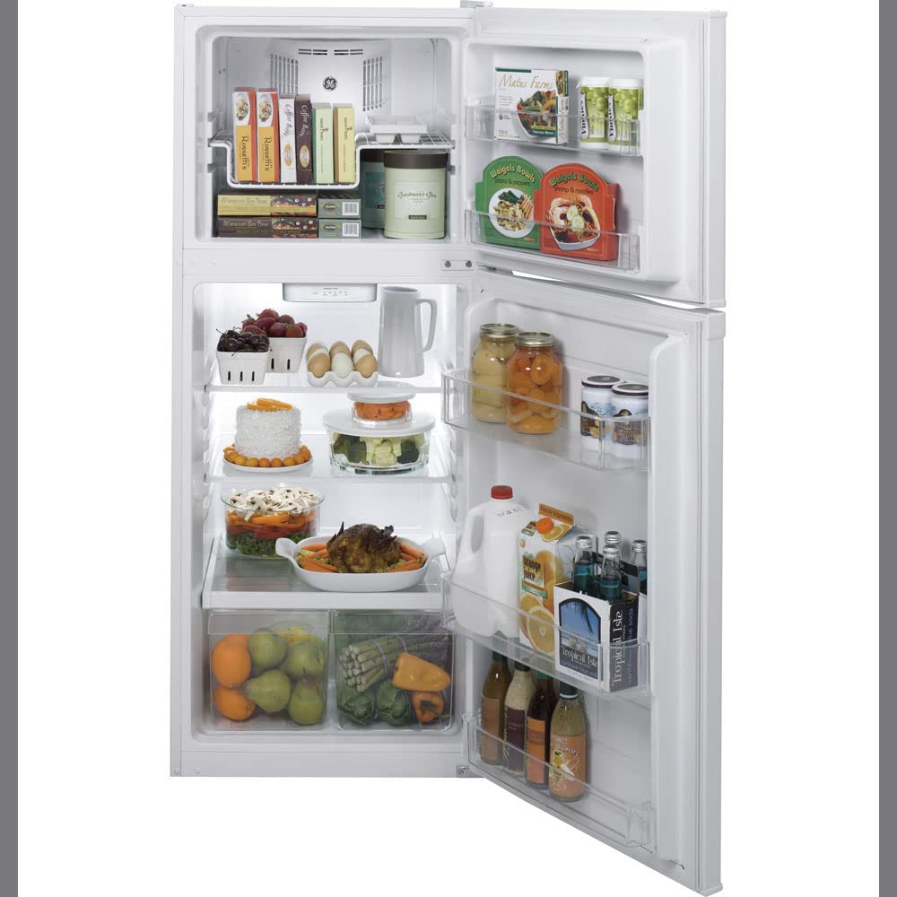 GE 11.6 cu ft. energy star GPE12FGKWW Top Freezer Refrigerator on Fridge.com