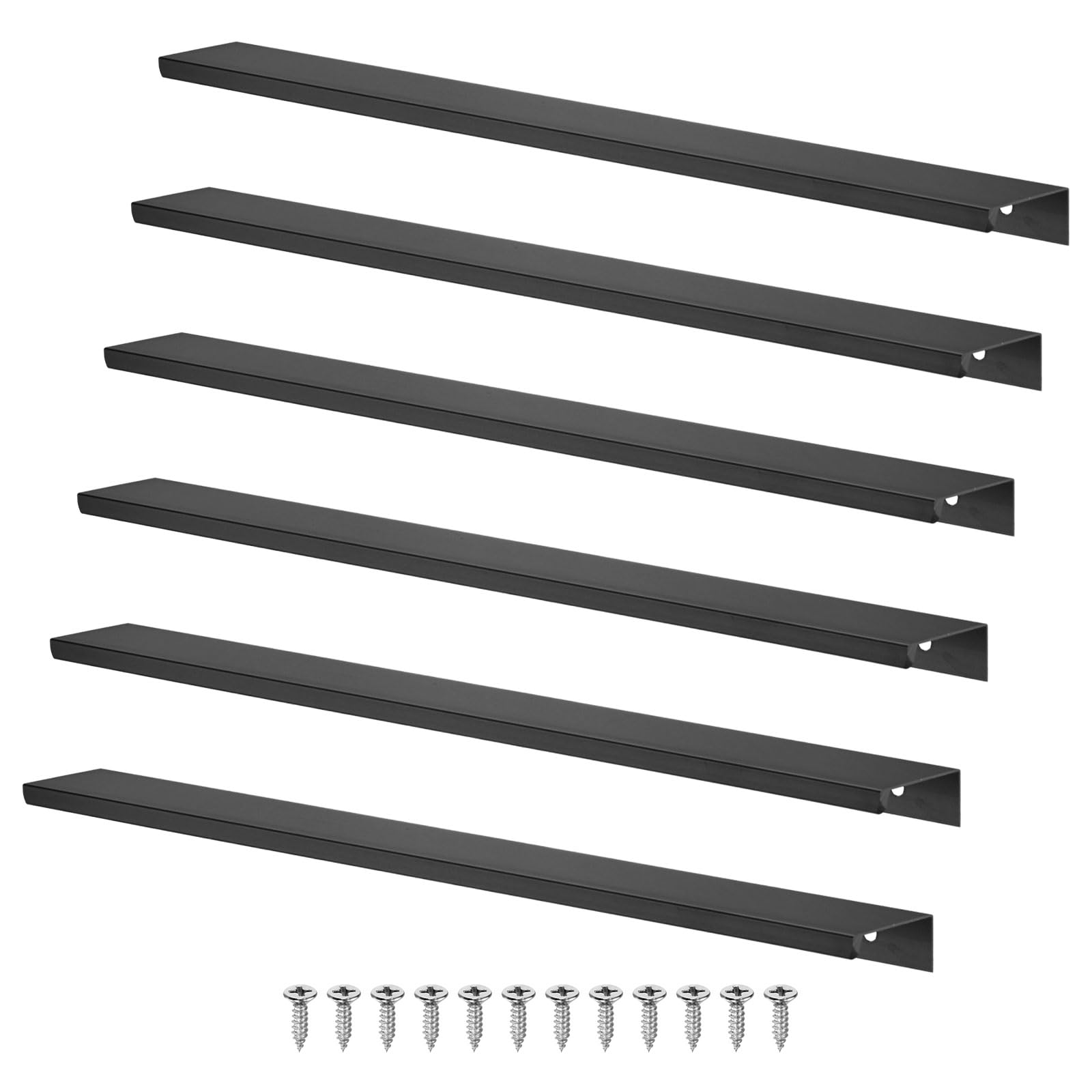 M METERXITY 6-Pack Cabinets Drawers Edge Pulls