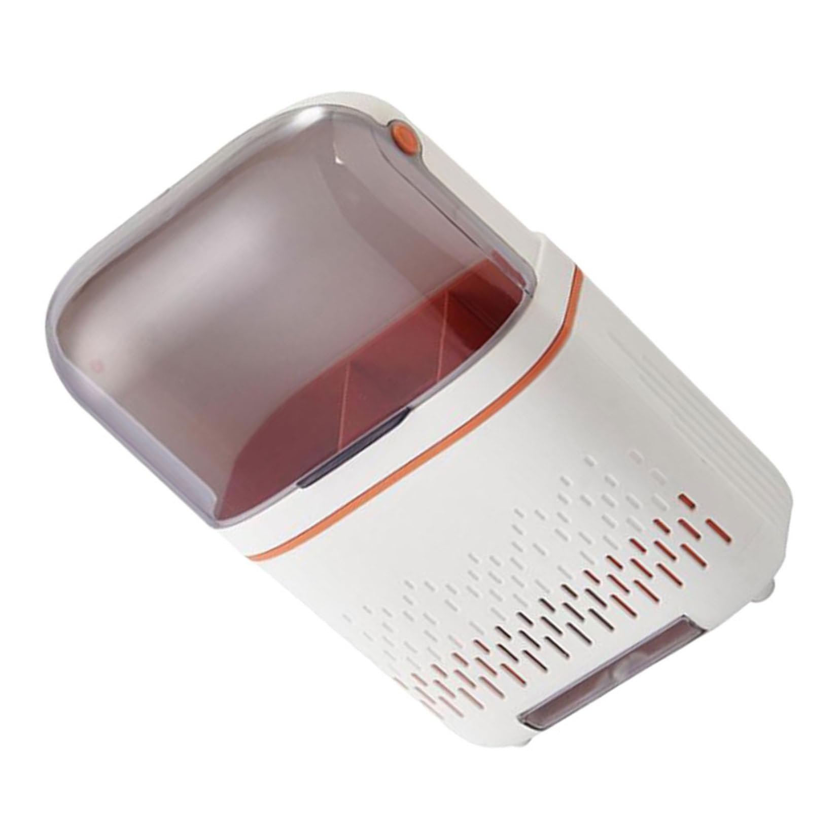 ULTECHNOVO Support Mural pour Baguettes et Couverts Blanc Égouttoir Ventilé Multifonction pour Cuisine Rangement Espace Optimisé pour Fourchettes Cuillères et Baguettes Organisateur Compact