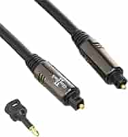 HdtvHookup ガラスデジタルオーディオケーブル Amazon | HdtvHookup 6フィート Toslink ガラスデジタル