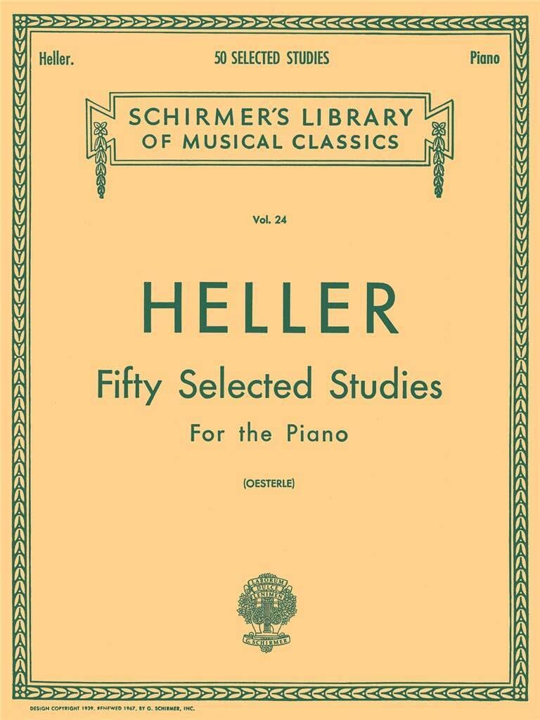 50 Selected Studies (from Op. 45, 46, 47). Piano Solo.: Schirmer Library of Classics Volume 24 Piano Technique (Schirmer's Libray of Musical Classics, Vol. 24)
