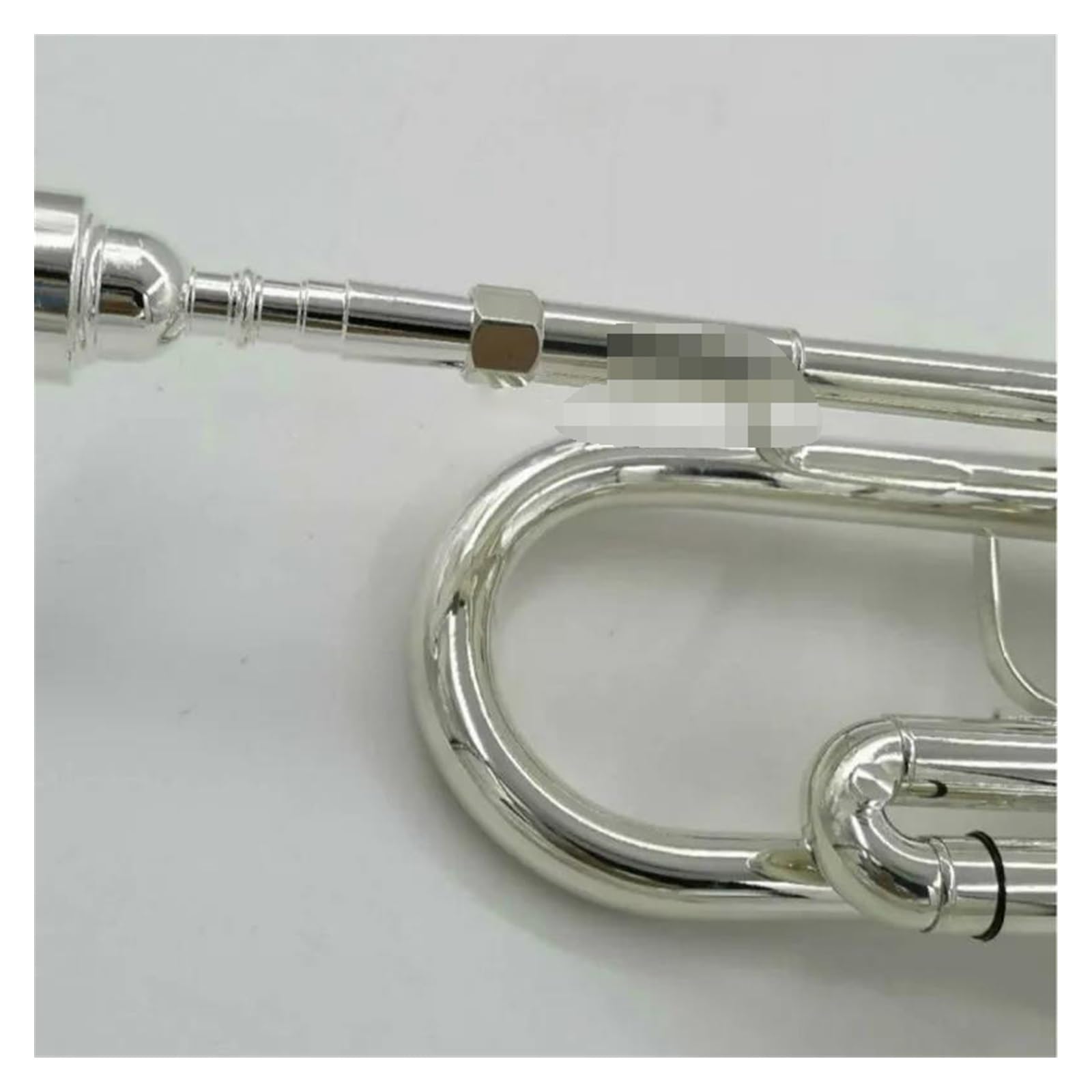 trąbka instrument Trąbka Bb Mosiężny Instrument Muzyczny Posrebrzany Korpus Złoty Lakier Kluczowa Jakość Trąbka Z Ustnikiem