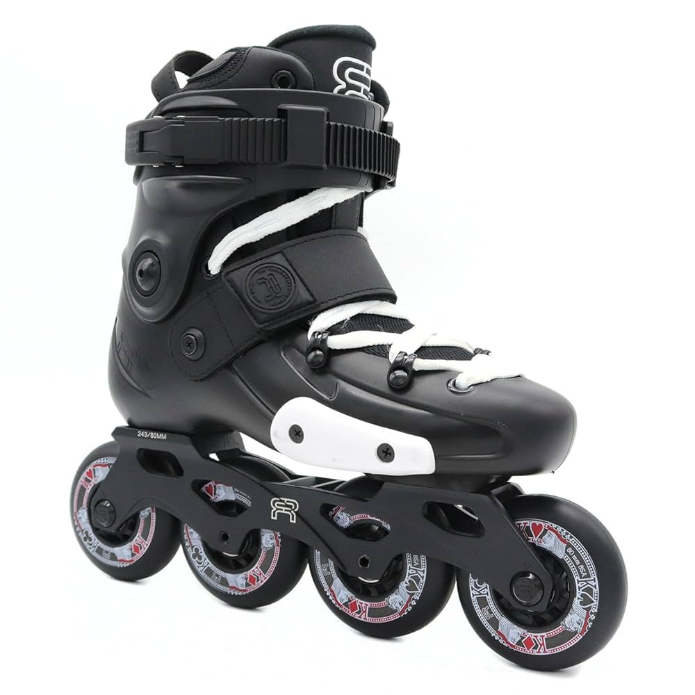 FR Skates FR1 80 BLACK インラインスケート Freeride skates: FR SKATES FRX 80 Black 2025