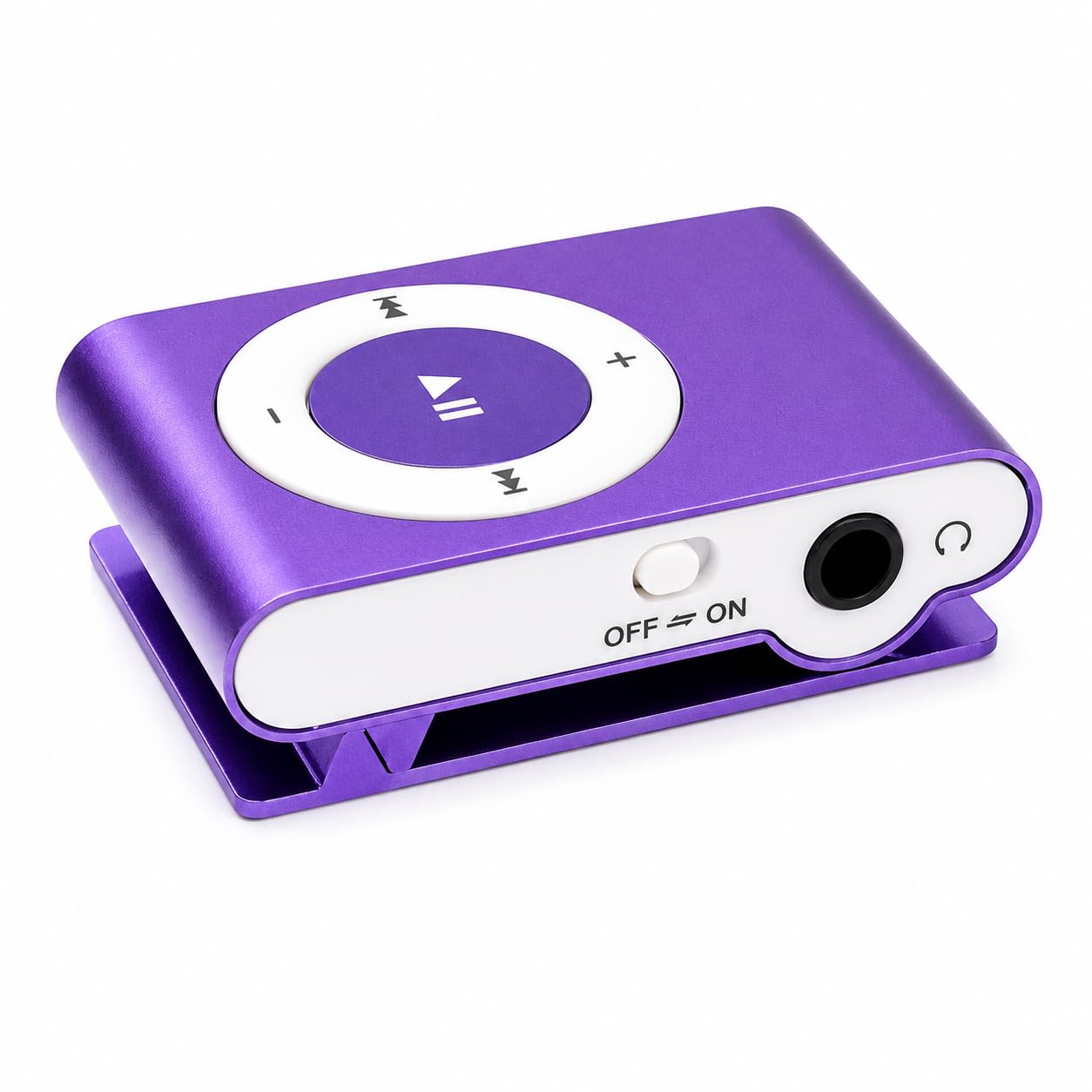 Elevea 𝟏𝟓 𝐘𝐞𝐚𝐫𝐬 𝐆𝐮𝐚𝐫𝐚𝐧𝐭𝐞𝐞, Sports Clip MP3 Music Player, Purple Mini Pocket Audio, Lossless HiFi, Expandable Memory, Headphones Included, Gym, Travel, Memory Card Not Included-image-27
