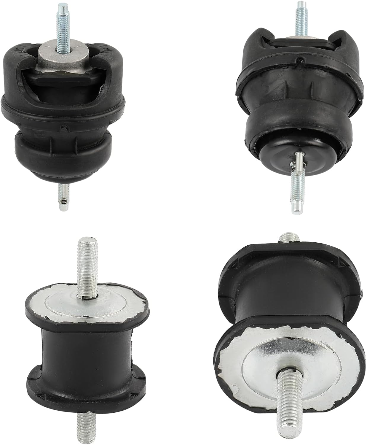 SCITOO Engine Motor and Transmission Mount Set Compatible for 2010-2014 for Cadillac for CTS 3.0L, 2008-2013 for Cadillac for CTS 3.6L Replacement for A5774 A5774 A5747 A5747