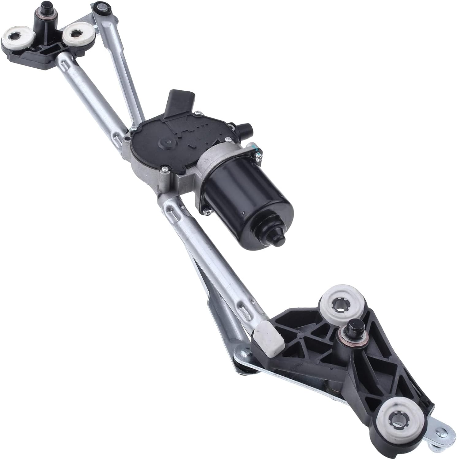 A-Premium Front Windshield Wiper Motor and Linkage Assembly Compatible with Chrysler & Dodge Models - Town & Country, Voyager, Caravan, Grand Caravan, 2004-2007