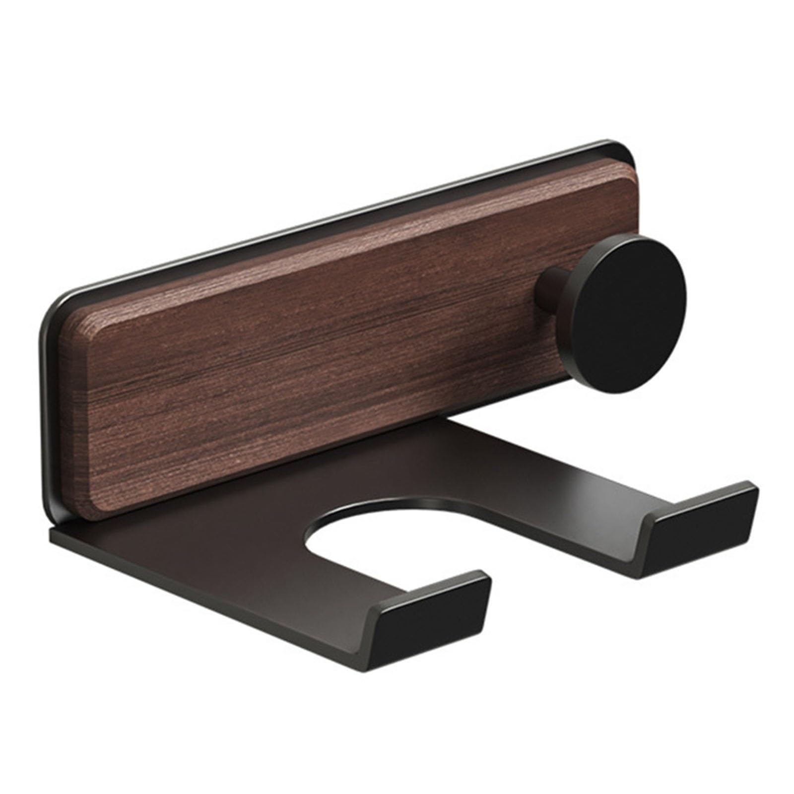 Soporte para Secador de Pelo Estante de Madera for secador de Pelo, tocador de baño, secador de Pelo, Estante de Almacenamiento Colgante, Soporte for Colgar en la Pared Ahorra Espacio