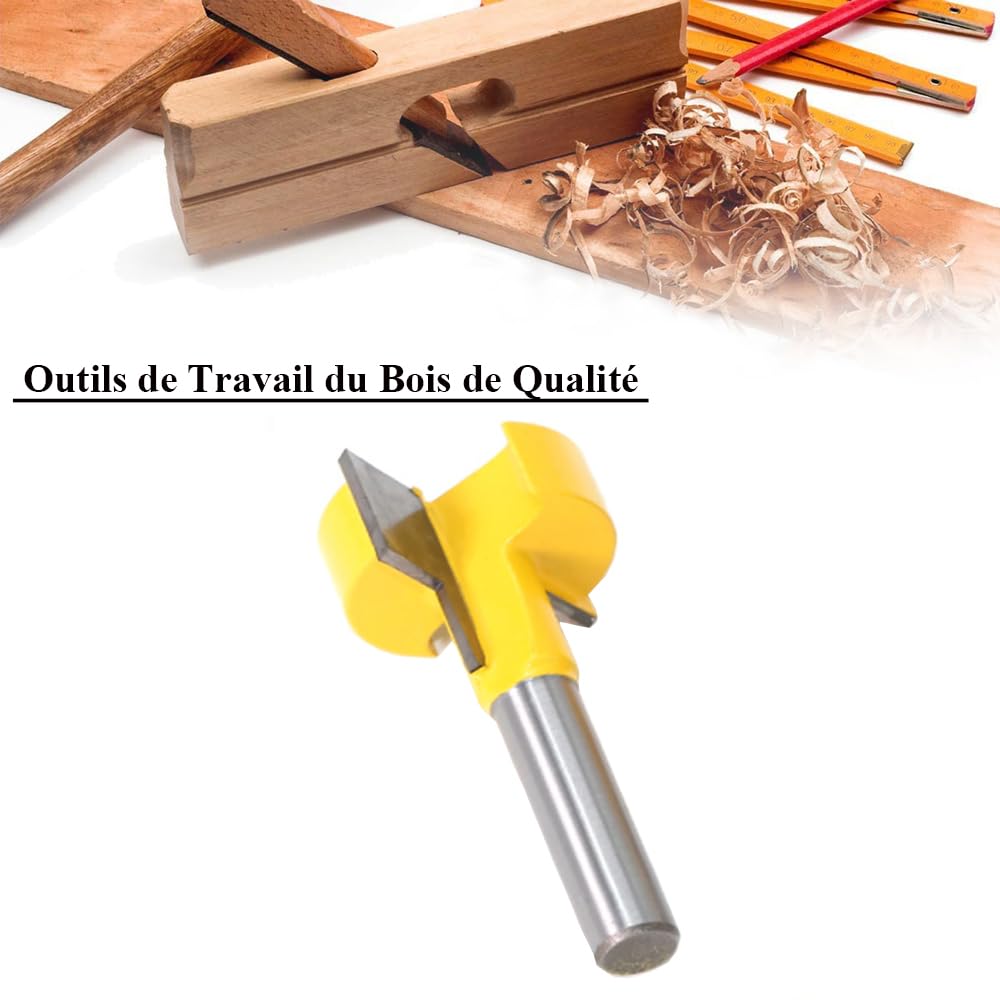 Fresa Per Spianare Legno 8mm - 51mm Di Taglio Per CNC E Smerigliatrici - Foto 2