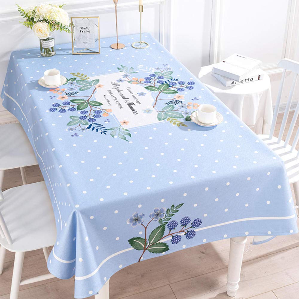 LIUJUAN Tovaglia Rettangolare Color Caffè Con Tasche Portaoggetti E Nappe - 60x180 Cm
