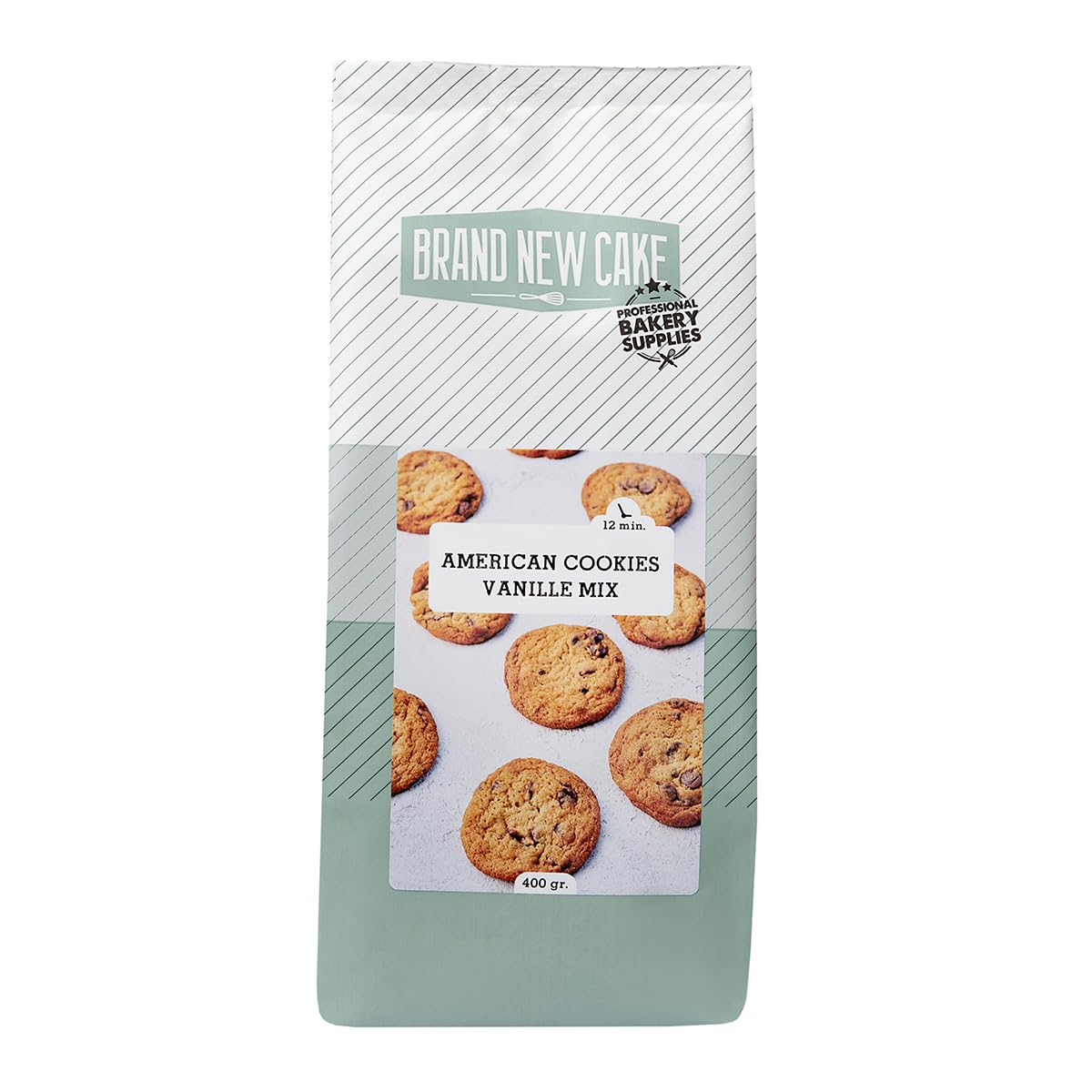 BrandNewCake® Mezcla para Galletas Americanas de Vainilla 400gr - Fácil y Deliciosa