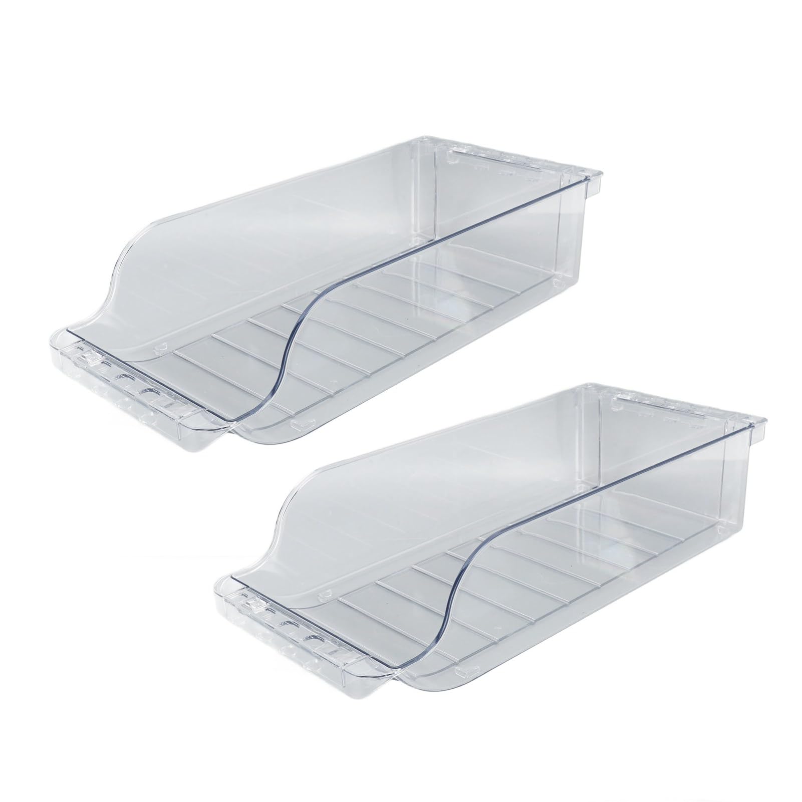 Drink Organizer for Fridge, 2PCS Soda Can Dispenser Refrigerator Organizer Fridge Storage Solution for Home, Bar, Office