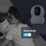 EZVIZ Indoor Security Camera, One-Touch Call, Camera Surveillance Interieur with Phone App, Color Night Vision, Auto Tracking, Sound/Human Detetction, 2-Way Audio, Google Alexa, CP1 Pro 1080P