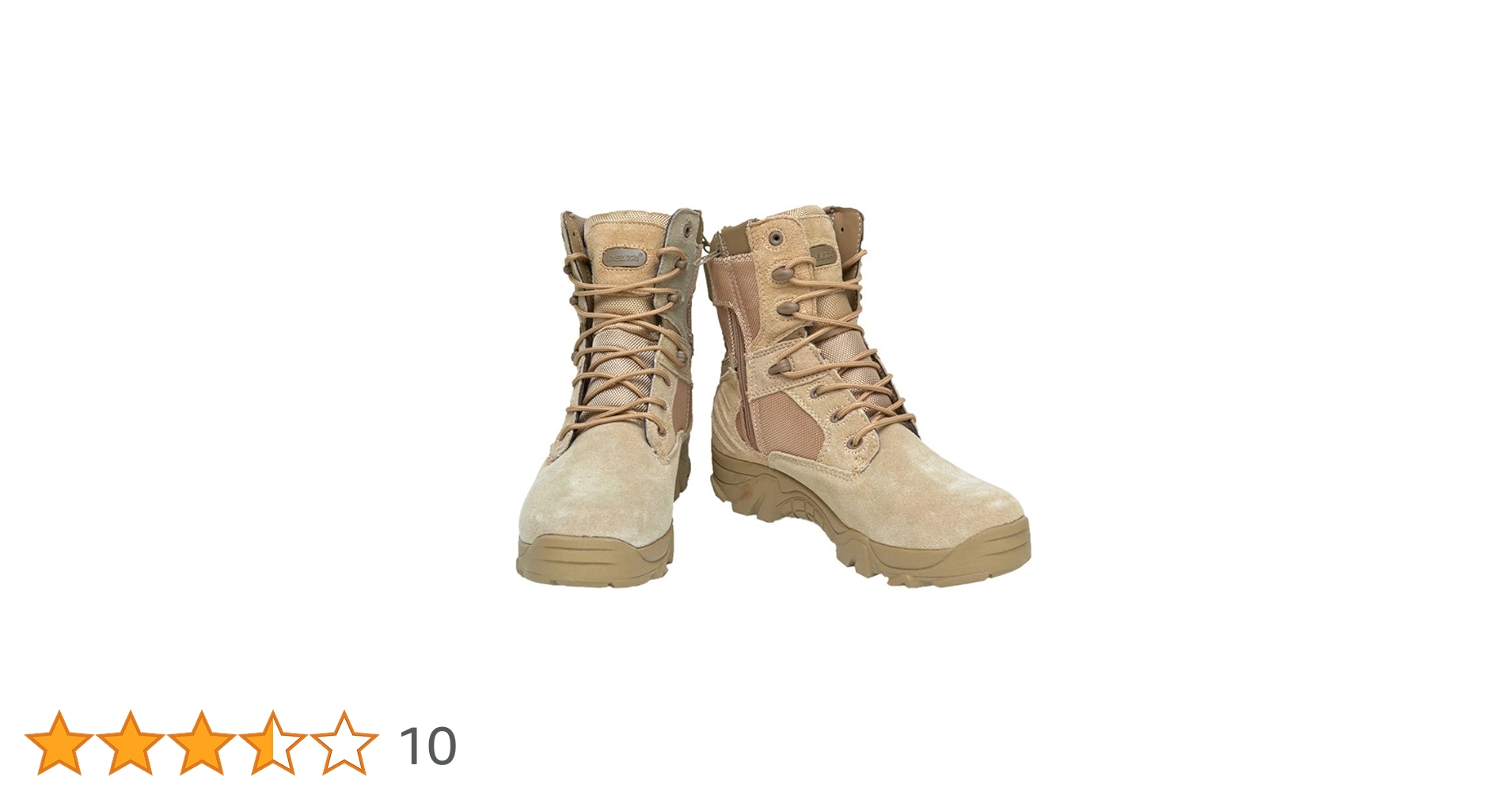Amazon | DE 米軍 8インチ サイドジッパー ミリタリーブーツ