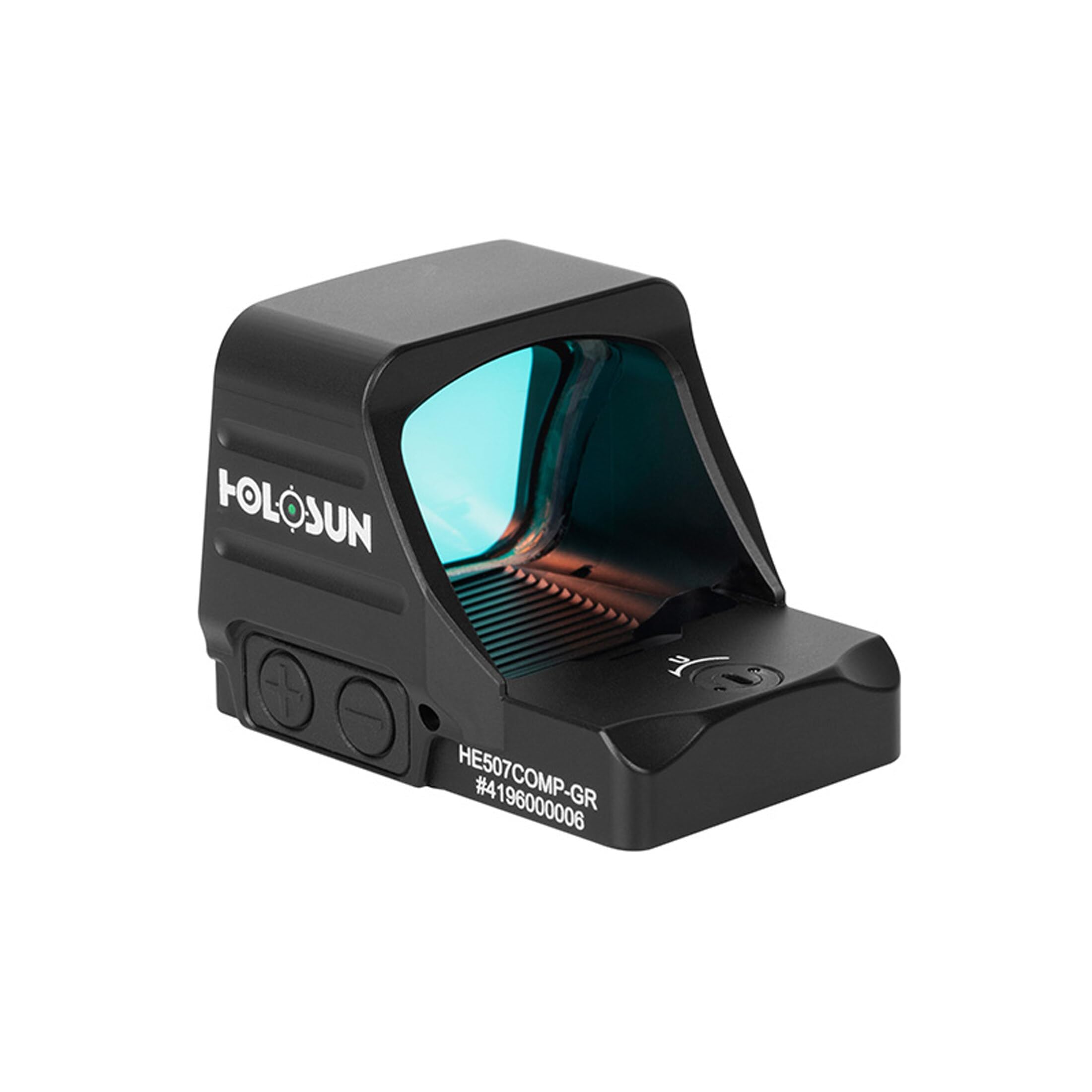 Holosun offenes Reflexvisier HE507COMP-GR mit wechselbarem Absehen, Grünpunkt Visier, Jagd, Airsoft, Militär, Elite Serie, RMR - 70157000
