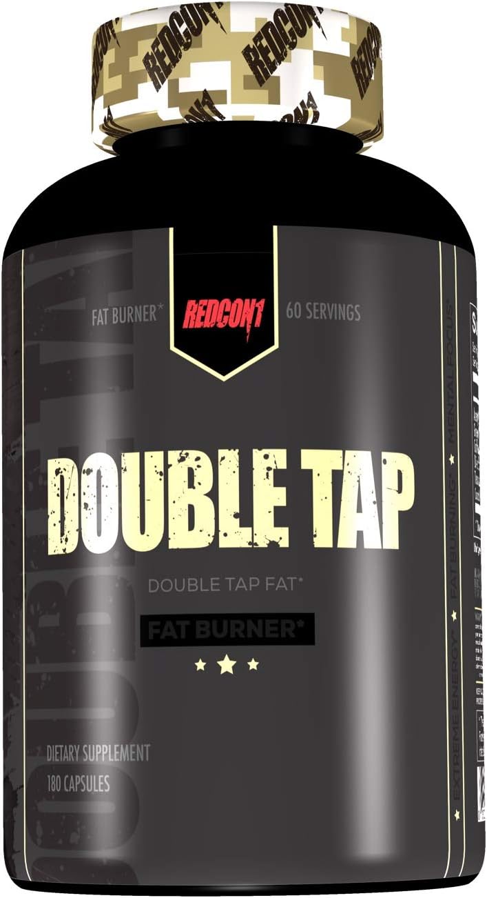 Redcon1 Double Tap Thermogenic Fat Burner (180, Capsules) 2 Month