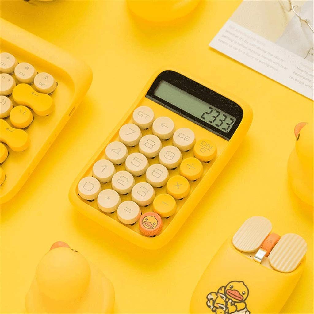 Calcolatrice, standard funzionale calcolatrice da tavolo e batteria AA Power elettronica Ampio display