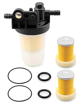 Fuel Filter With O'Rings Compatible With B Series L Series LX Series M Series Tractors And RTV Vehicles 6A32059930