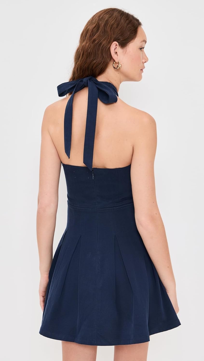 DL1961 Women's Halter Mini Dress - Image 4