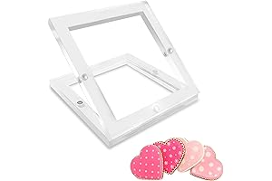 Acrylic Cookie Stencil Holder: The Epitome of Precision for Royal Icing Cookie Decoration